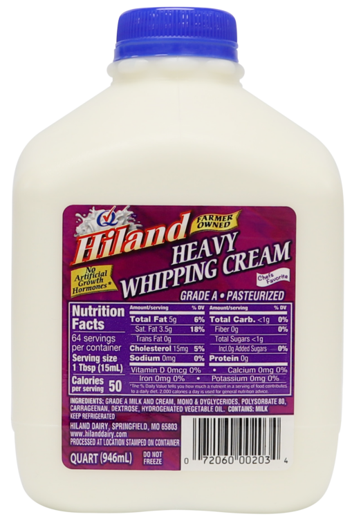 Chef's Favorite Heavy Whipping Cream