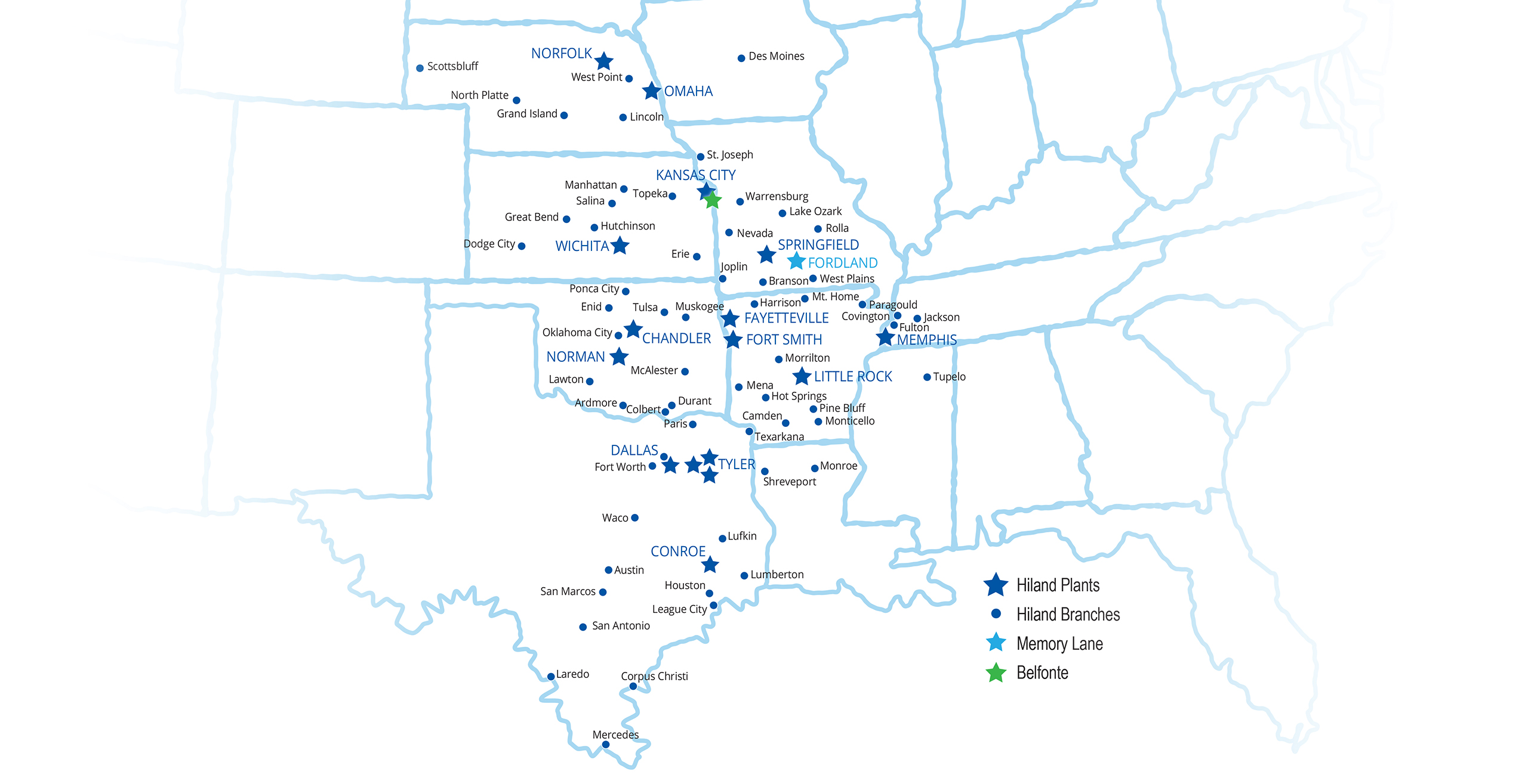 Locations Map