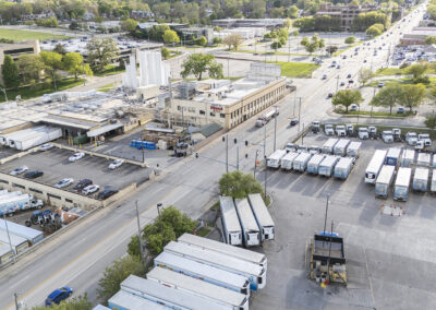 aerial photo of Hiland Dairy, Omaha location
