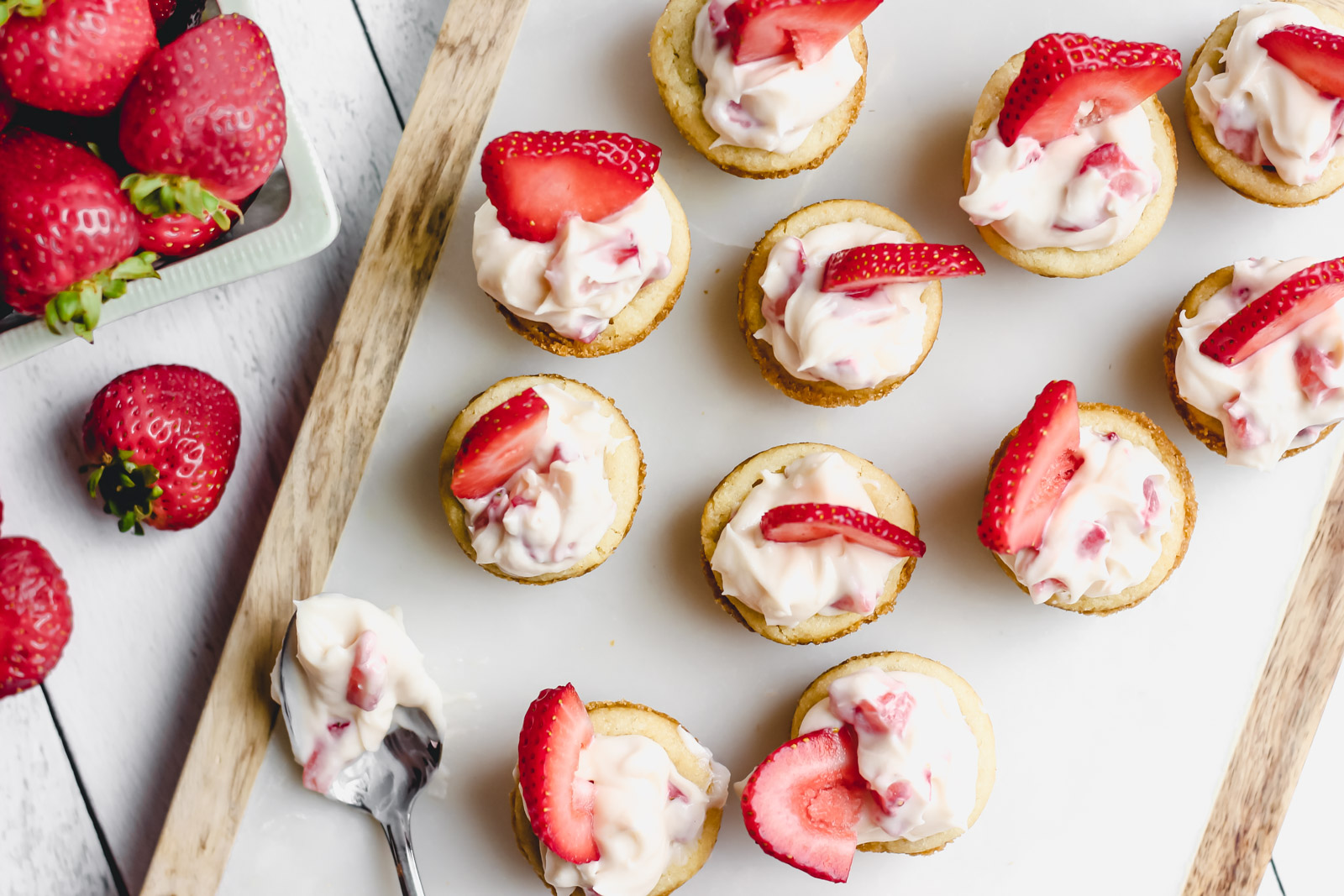 Strawberry Shortcake Cookie Cups – Hiland Dairy
