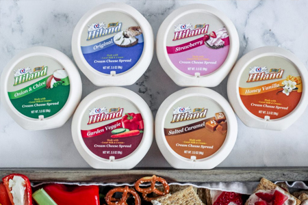 New 3.5 oz Cream Cheese Spreads in Five Delightful Flavors!