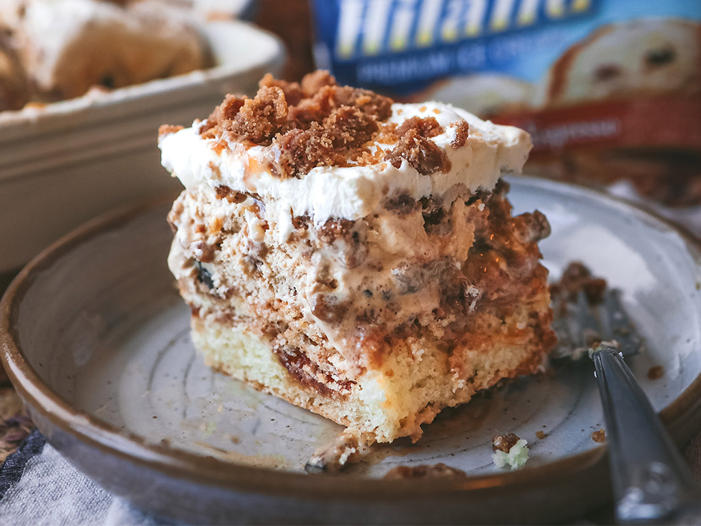 Coffee Cake Ice Cream Cake