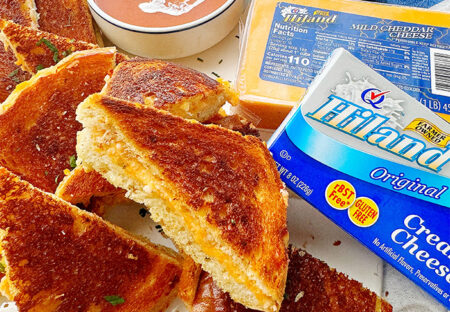 Sheet Pan Grilled Cheese Sandwiches