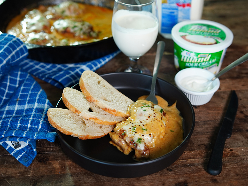 Sour Cream Smothered Chicken