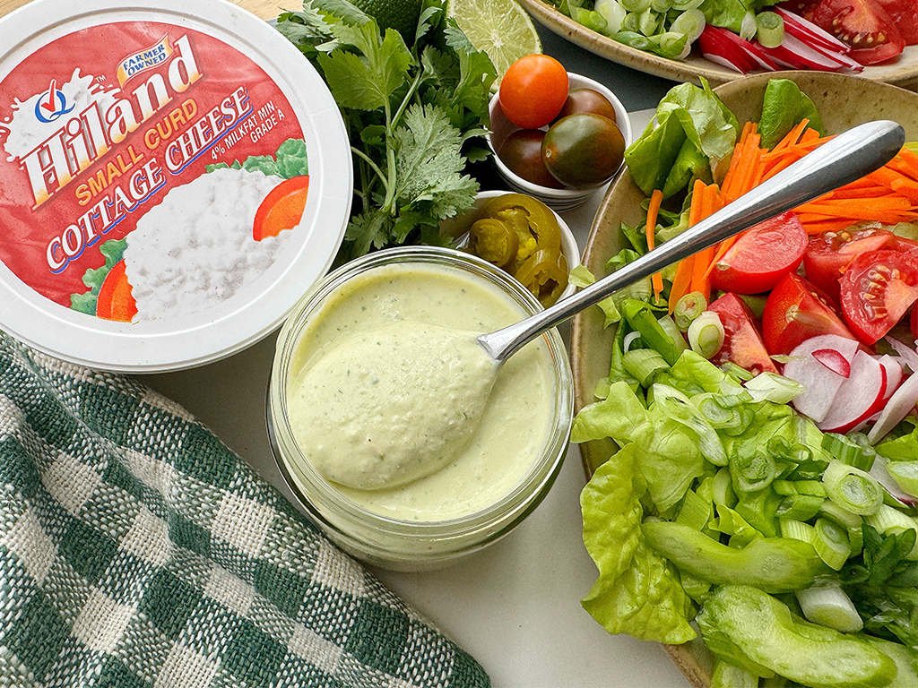 Spicy Cilantro Lime High Protein Dressing