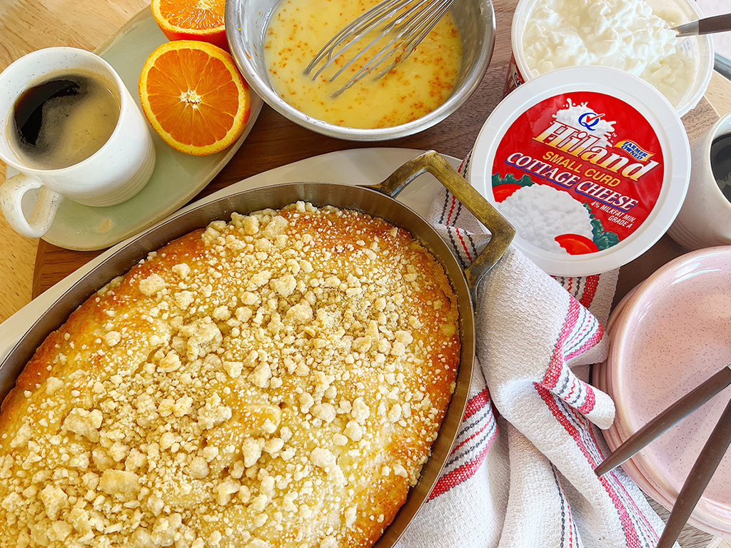 Toby's Low-FODMAP Cottage Cheese Casserole 'Pie'; Gluten-free | Rachel  Pauls Food