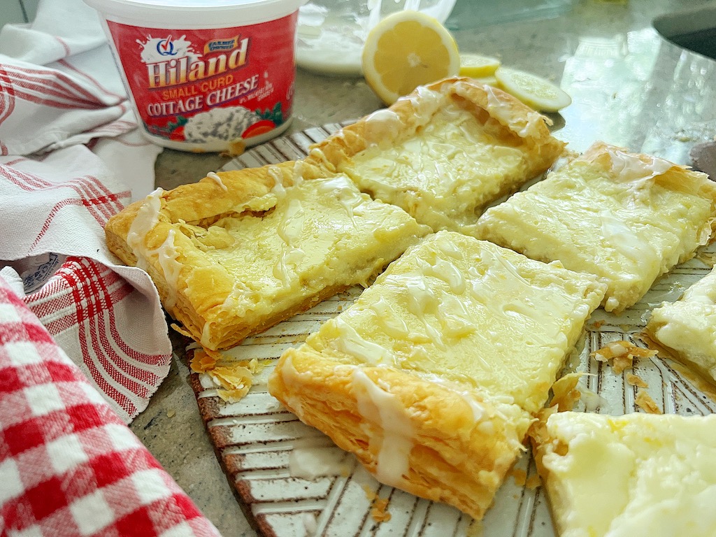 Lemony Cottage Cheese Danish