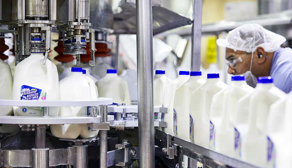 Hiland Dairy Milk processing facility